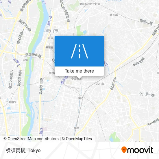 横須賀橋 map