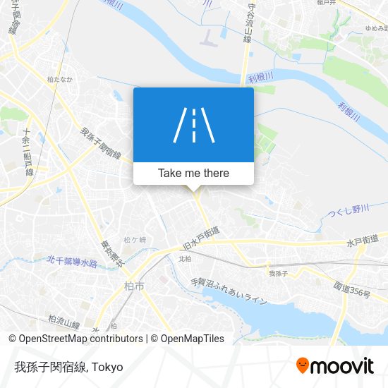 我孫子関宿線 map