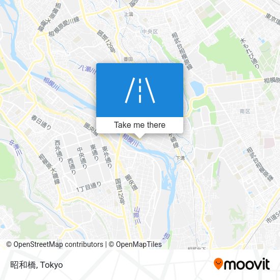 昭和橋 map
