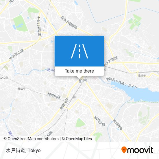 水戸街道 map