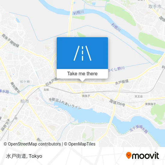 水戸街道 map