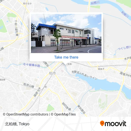 北柏橋 map