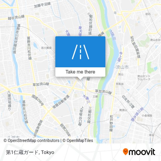 第1仁蔵ガード map