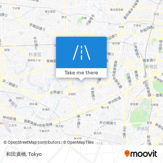 和田廣橋 map