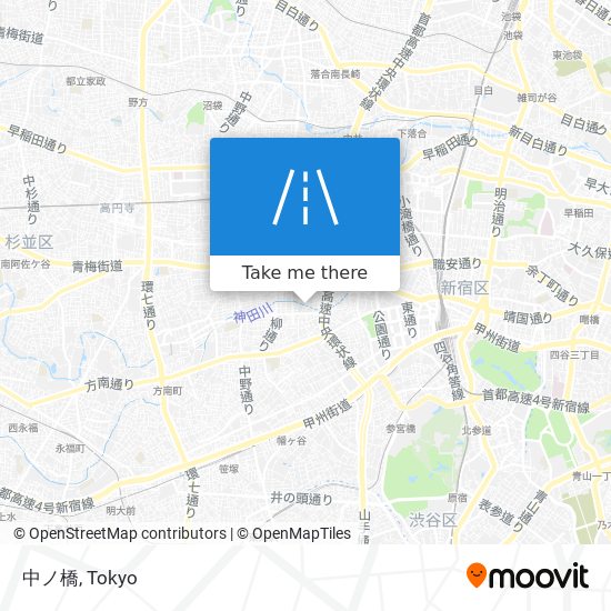 中ノ橋 map