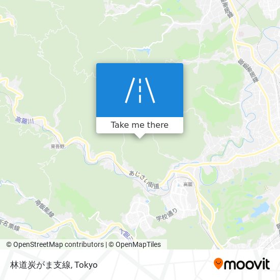 林道炭がま支線 map