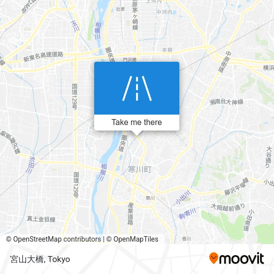 宮山大橋 map