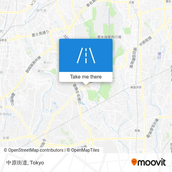 中原街道 map