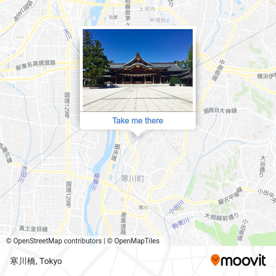 寒川橋 map