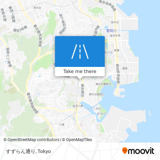 すずらん通り map