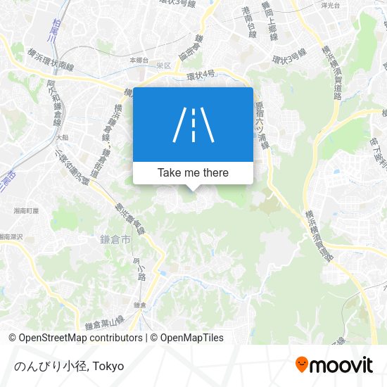 のんびり小径 map