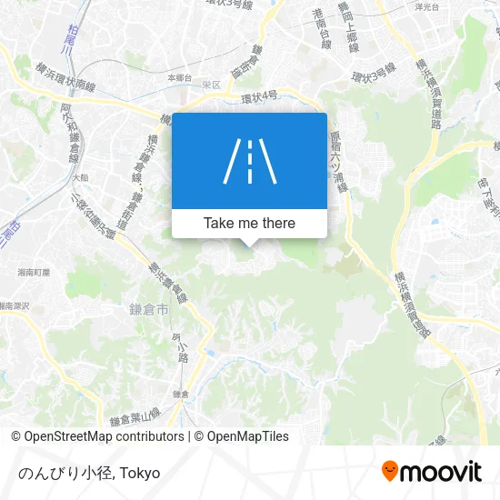 のんびり小径 map