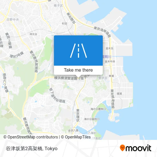谷津坂第2高架橋 map
