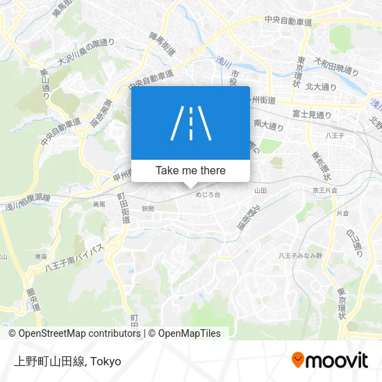 上野町山田線 map