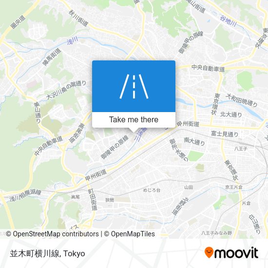 並木町横川線 map