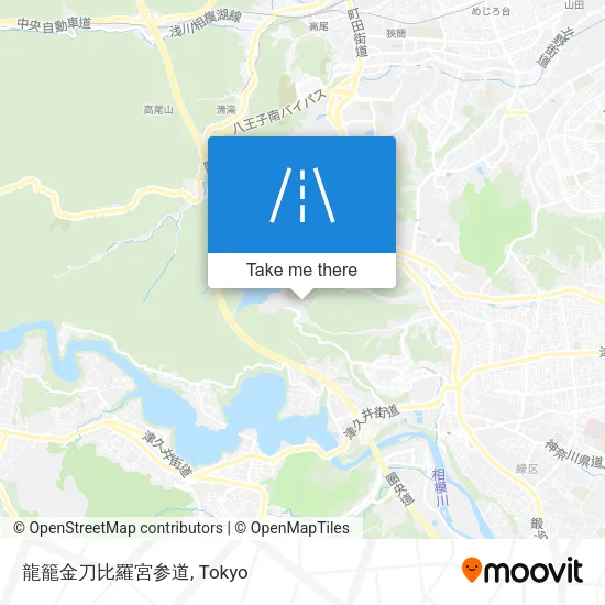 龍籠金刀比羅宮参道 map