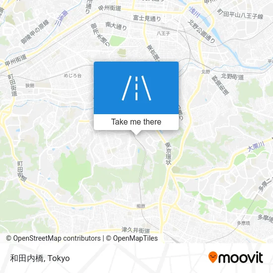 和田内橋 map