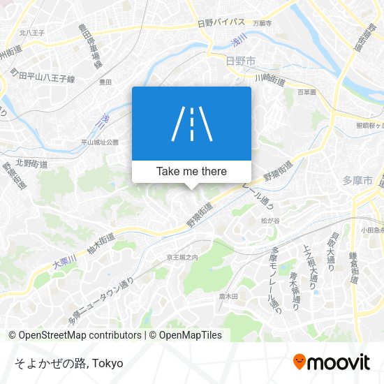 そよかぜの路 map