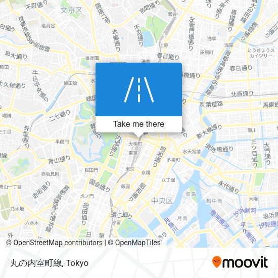 丸の内室町線 map