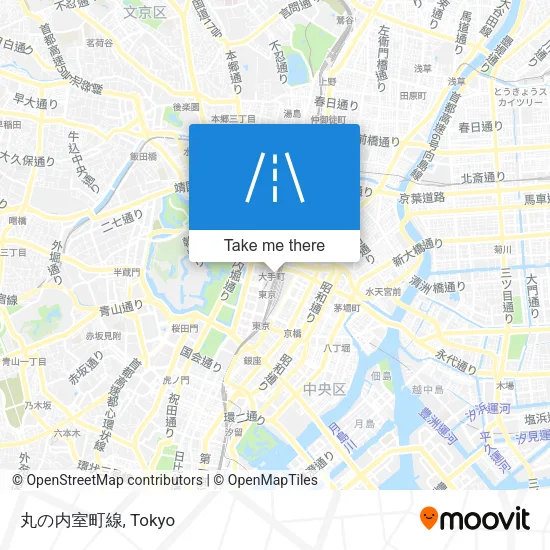 丸の内室町線 map