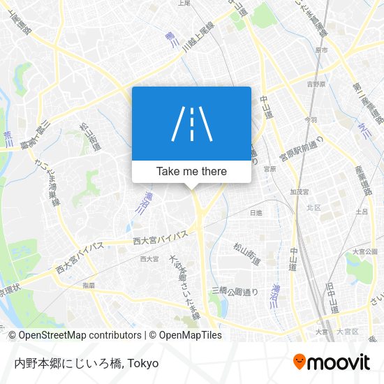 内野本郷にじいろ橋 map