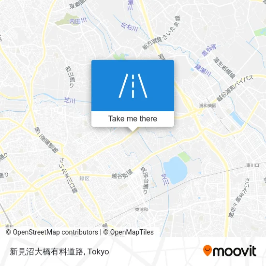 New Numa Toll Road map