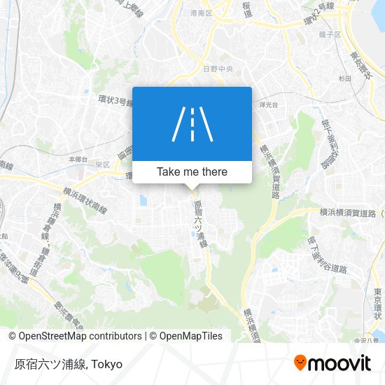 原宿六ツ浦線 map