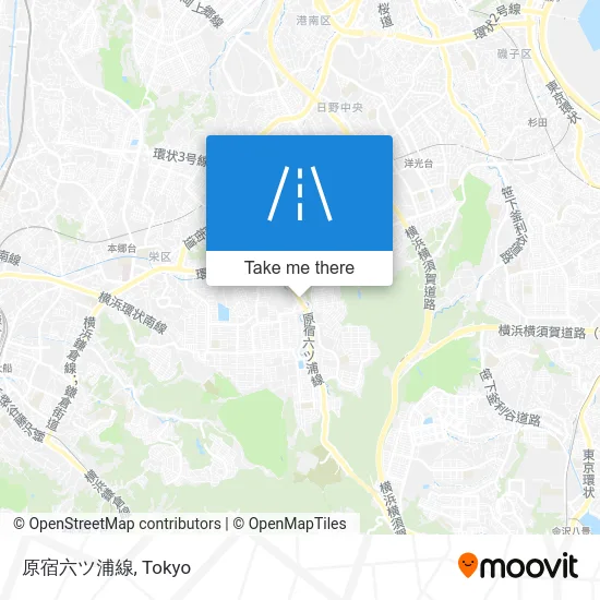 原宿六ツ浦線 map