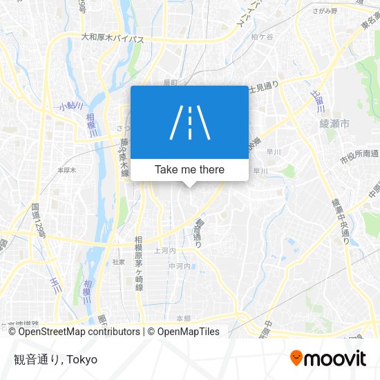 観音通り map