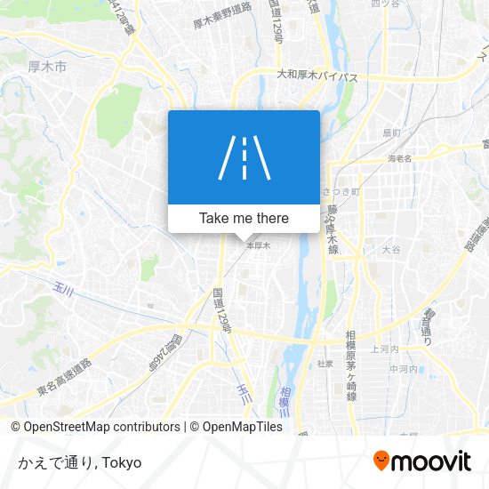 かえで通り map