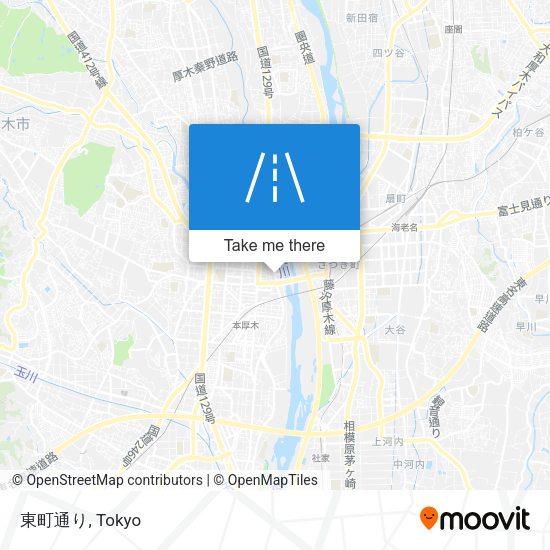 東町通り map