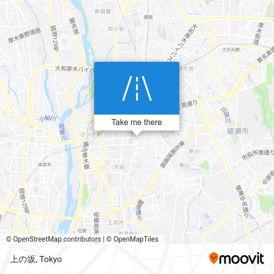 上の坂 map