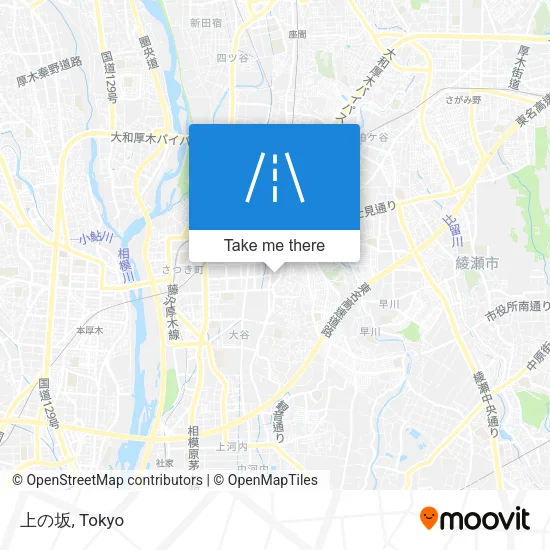 上の坂 map