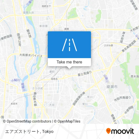 エアズストリート map