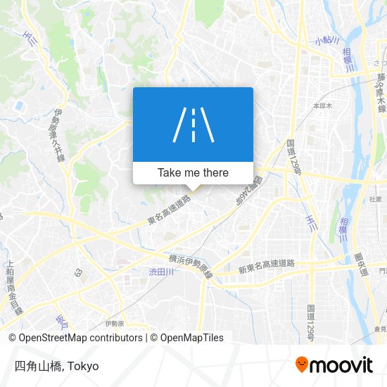 四角山橋 map