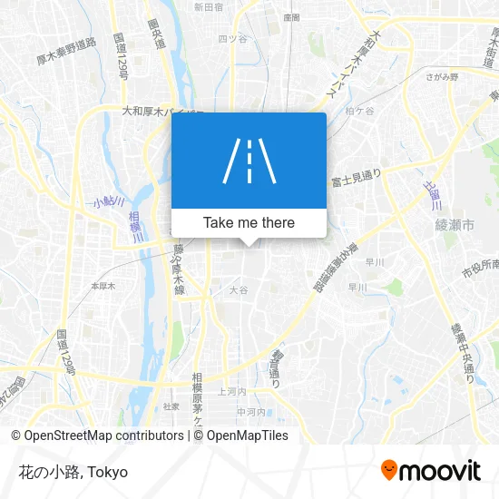 花の小路 map