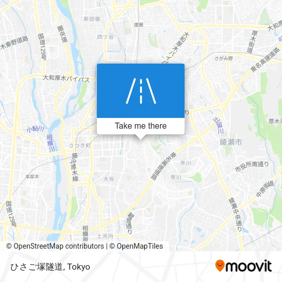 ひさご塚隧道 map