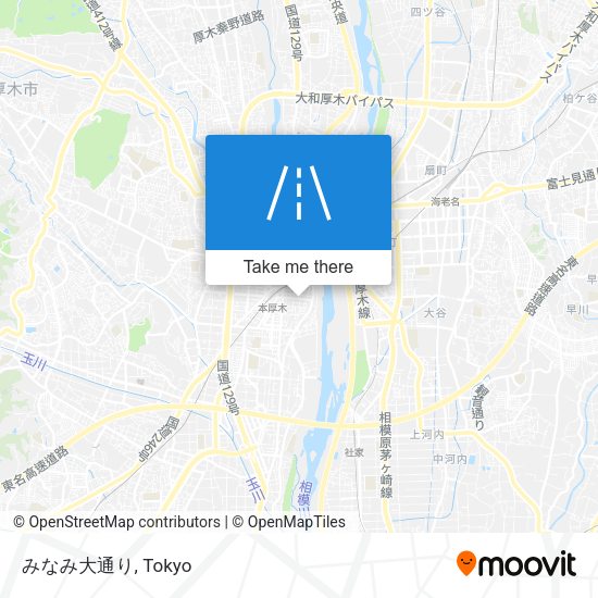 みなみ大通り map