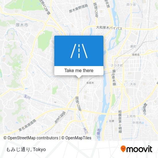 もみじ通り map
