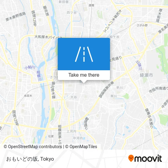 おもいどの坂 map