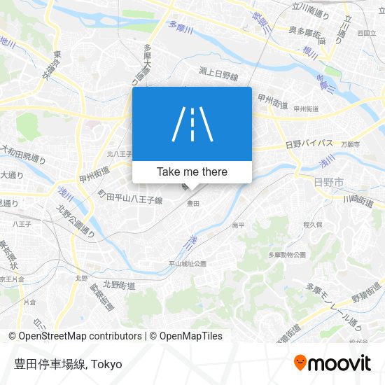 豊田停車場線 map