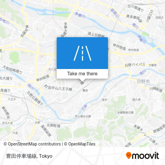 豊田停車場線 map