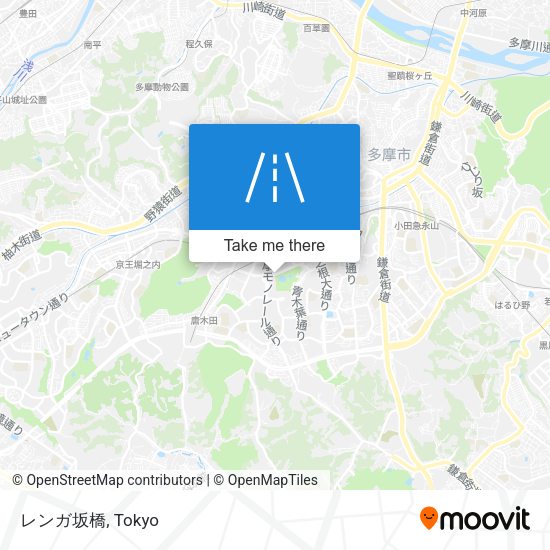 レンガ坂橋 map