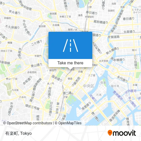 有楽町 map