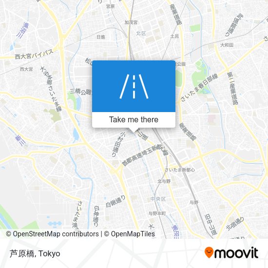 芦原橋 map