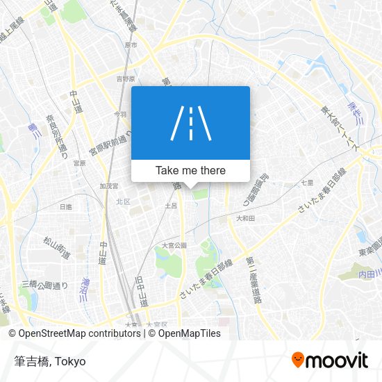 筆吉橋 map