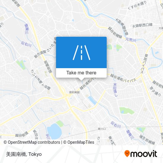 美園南橋 map