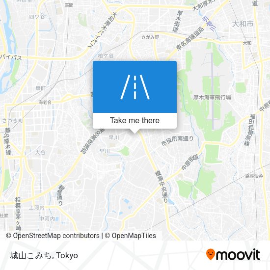 城山こみち map
