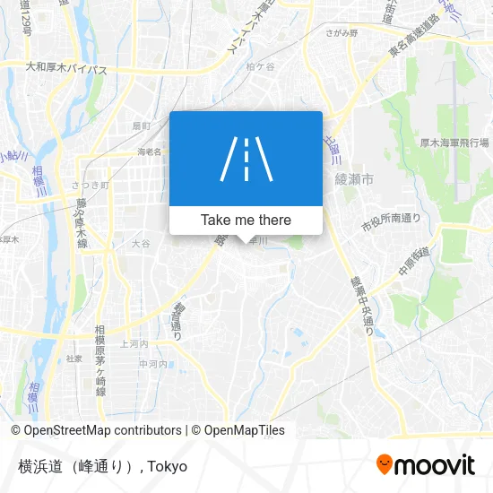 横浜道（峰通り） map