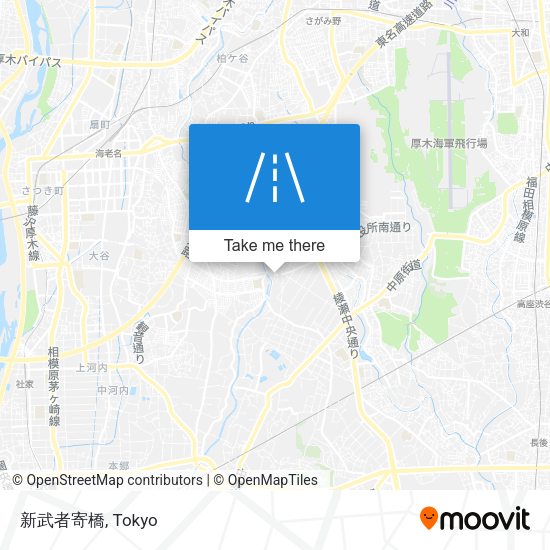 新武者寄橋 map